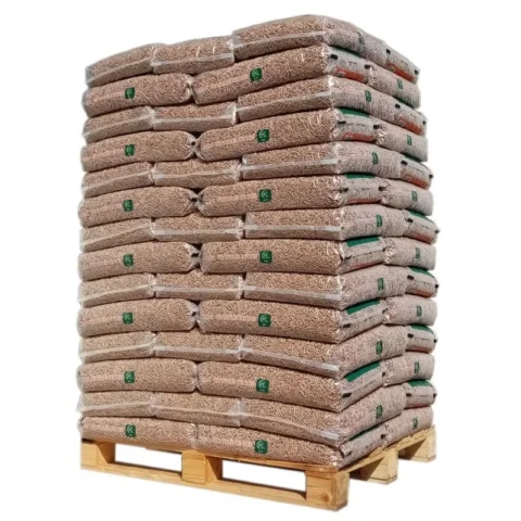 Pellets de Energia Natural – Palete com 70 sacos de 15 kg