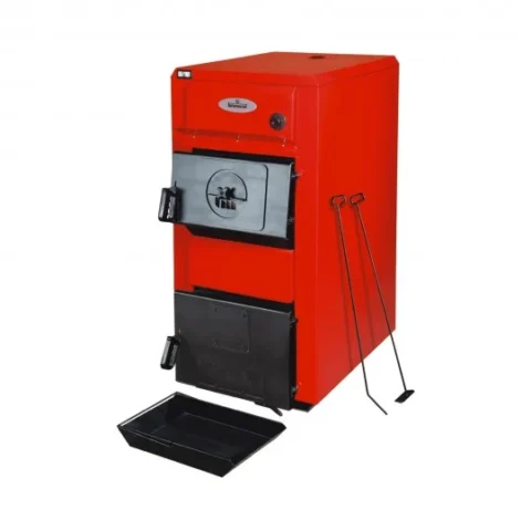 Caldeira a lenha maciça de 30 kW